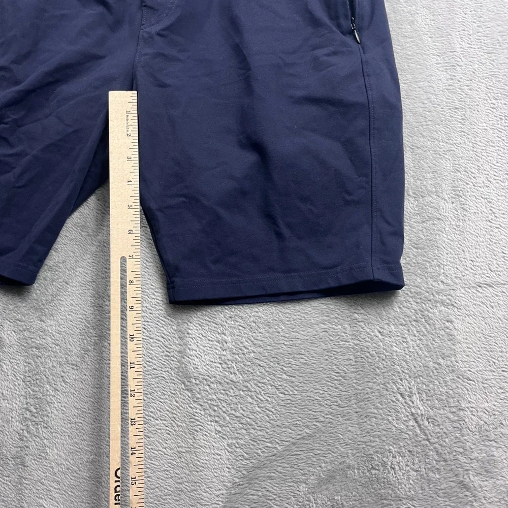 Public Rec All Day Every Day Shorts Mens 34 Navy Blue Athletic Gym Casual 7 Inch